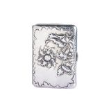 Antique Art Nouveau German Sunflower Cigarette Case