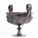 Antique 19th Century French Bronze Bowl By Ferdinand Barbedienne