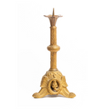 A 19th Century French Brass Candlesticks