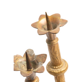 A 19th Century French Brass Candlesticks