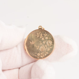 Victorian 9ct Gold Front & Back Swallow Locket