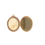 Victorian 9ct Gold Front & Back Swallow Locket