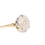 Art Deco 18ct Gold Diamond Daisy Ring