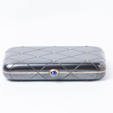 Attributed To Fabergé 18ct Gold And Diamond Gun Metal Cigarette Case, 1893