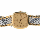 Vintage Omega De Ville Gold and Silver Tone Wristwatch