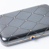 Attributed To Fabergé 18ct Gold And Diamond Gun Metal Cigarette Case, 1893