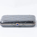 Attributed To Fabergé 18ct Gold And Diamond Gun Metal Cigarette Case, 1893