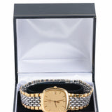 Vintage Omega De Ville Gold and Silver Tone Wristwatch