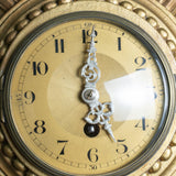 Antique 19th Century French Japy Frères Sunburst Wall Clock