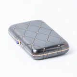 Attributed To Fabergé 18ct Gold And Diamond Gun Metal Cigarette Case, 1893
