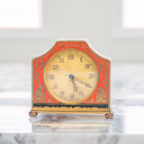 Art Deco Mappin & Webb Travel Clock with Folding Case Kienzle Movement