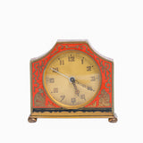 Art Deco Mappin & Webb Travel Clock with Folding Case Kienzle Movement