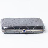 Attributed To Fabergé 18ct Gold And Diamond Gun Metal Cigarette Case, 1893