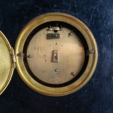 Antique 19th Century French Japy Frères Sunburst Wall Clock