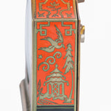 Art Deco Mappin & Webb Travel Clock with Folding Case Kienzle Movement