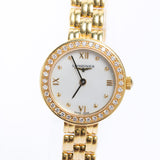 Vintage 18ct Gold and Diamond Longines Prestige Ladies Wristwatch