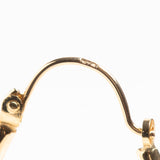 Vintage 9ct Gold Twisted Hoop Earrings