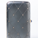 Attributed To Fabergé 18ct Gold And Diamond Gun Metal Cigarette Case, 1893