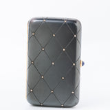 Attributed To Fabergé 18ct Gold And Diamond Gun Metal Cigarette Case, 1893