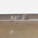 Antique Art Nouveau German Enamel Iris Cigarette Case