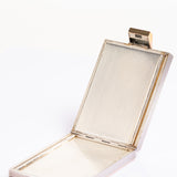 Antique Art Deco 18ct Gold Silver And Ruby Boucheron Compact