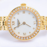 Vintage 18ct Gold and Diamond Longines Prestige Ladies Wristwatch