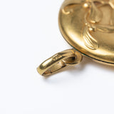 Antique Art Nouveau Gold Plated Mistletoe Photo Locket