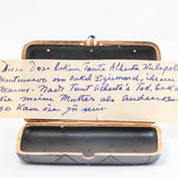 Attributed To Fabergé 18ct Gold And Diamond Gun Metal Cigarette Case, 1893