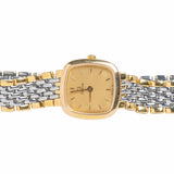 Vintage Omega De Ville Two-Tone Gold and Silver Ladies Wristwatch