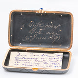 Attributed To Fabergé 18ct Gold And Diamond Gun Metal Cigarette Case, 1893