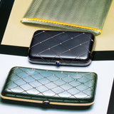 Attributed To Fabergé 18ct Gold And Diamond Gun Metal Cigarette Case, 1893
