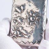 Antique Art Nouveau German Sunflower Cigarette Case
