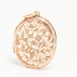 Antique Victorian Floral Locket