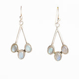 Sterling Silver Moonstone Earrings