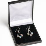 Sterling Silver Moonstone Earrings