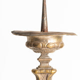 A 18th Century Italian Brass Candlesticks