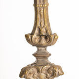 A 18th Century Italian Brass Candlesticks